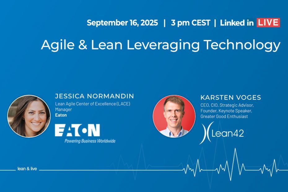 lean and live Linkedin Stream – Lean GmbH Live talk with Jessica Normandin