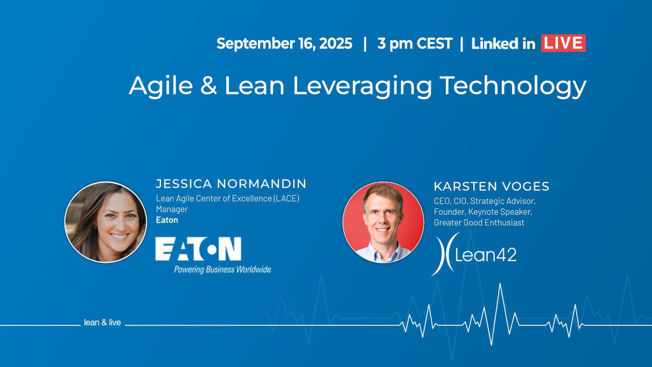 lean and live Linkedin Stream – Lean GmbH Live talk with Jessica Normandin